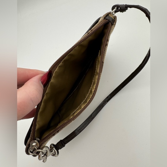 Coach Park Signature Monogram Wristlet - Picture 4 of 6